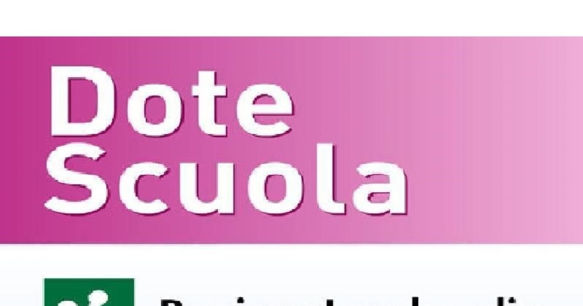 Dote Scuola Regione Lombardia 2025 26 Comune di Roverbella - DOTE SCUOLA 2025/2026 e BORSE DI STUDIO 2024/2025