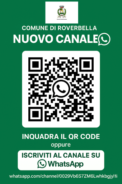 locandina iscrizione canale WhatsApp