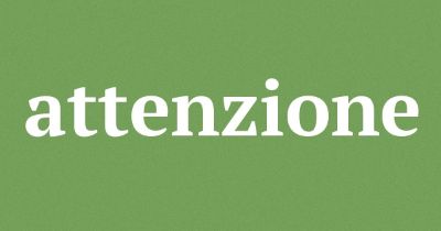 ATTENZIONE