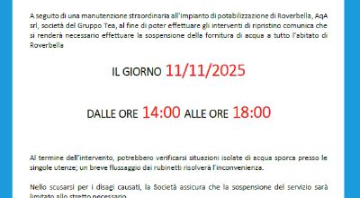 2025.11.05 interruzione acqua